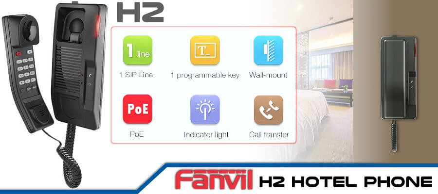 Fanvil H2 Hotel Phone Tanzania