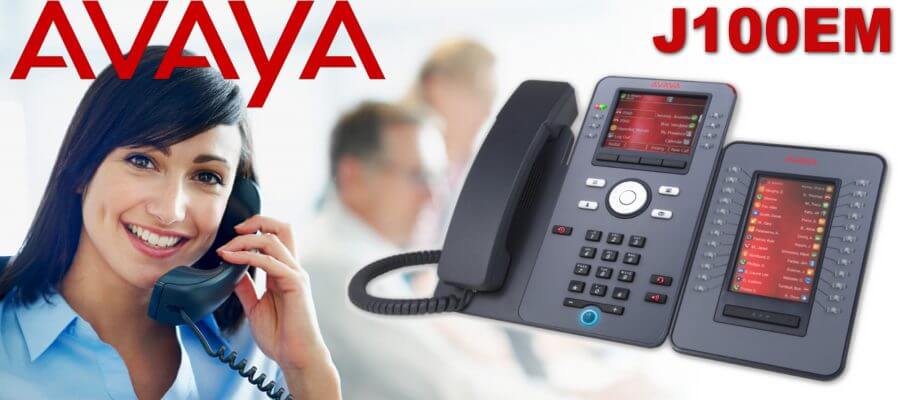 avaya j100 reception module