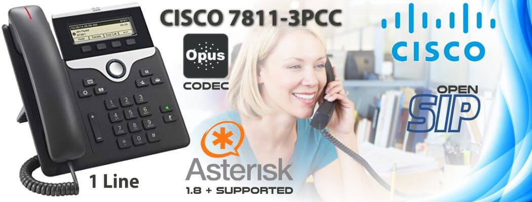 Cisco CP-7811-3PCC Open SIP Phone Tanzania