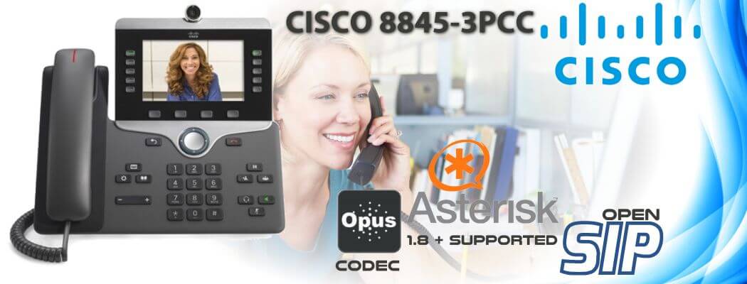 Cisco CP-8845-3PCC Open SIP Phone Tanzania