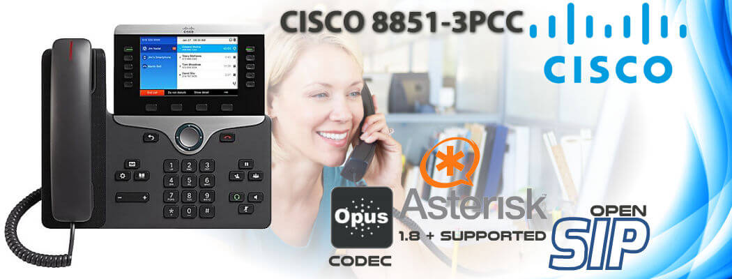 Cisco CP-8851-3PCC Open SIP Phone Tanzania