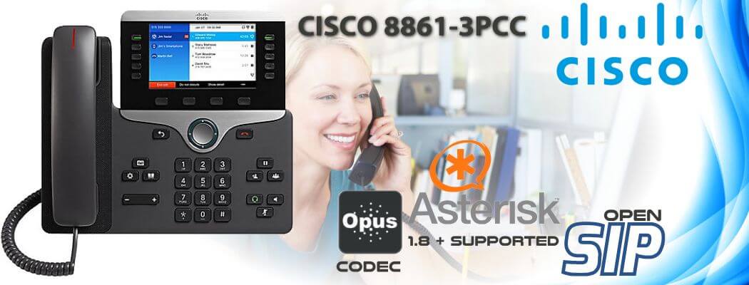 Cisco CP-8861-3PCC Open SIP Phone Tanzania