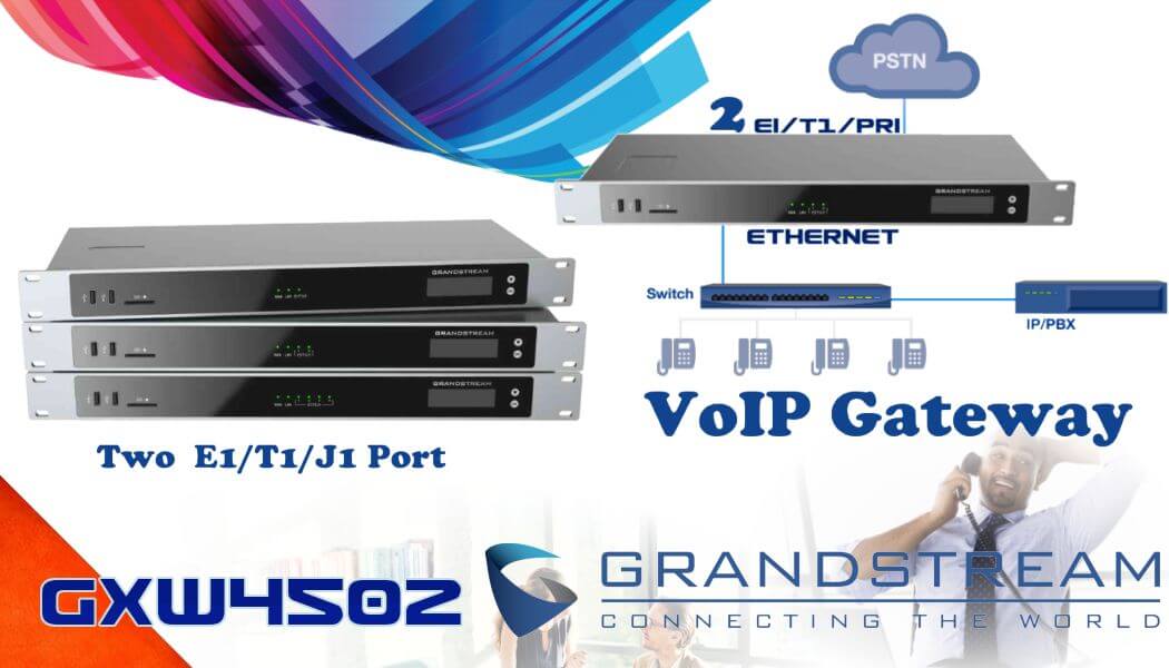 grandstream gxw4502 2 port pri gateway