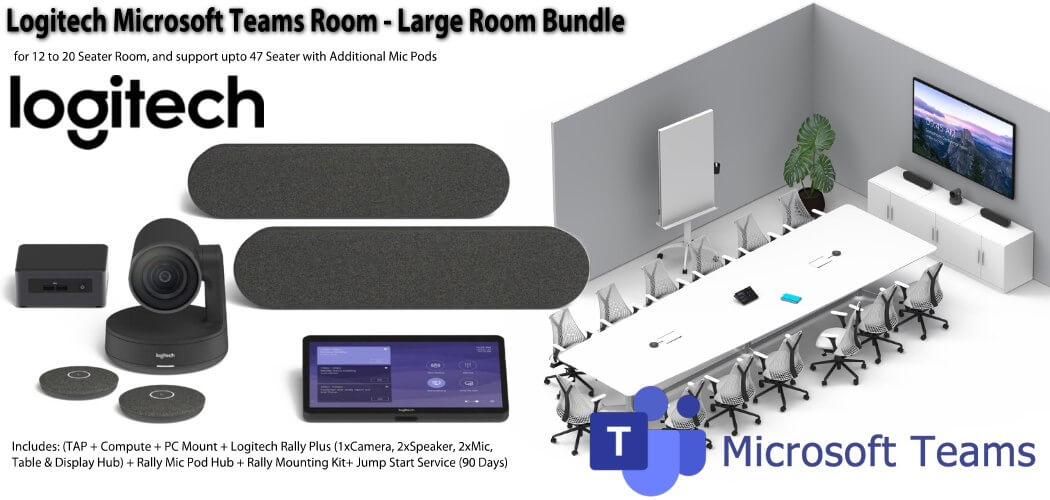 Logitech Microsoft Teams Large Room Bundle Dodoma