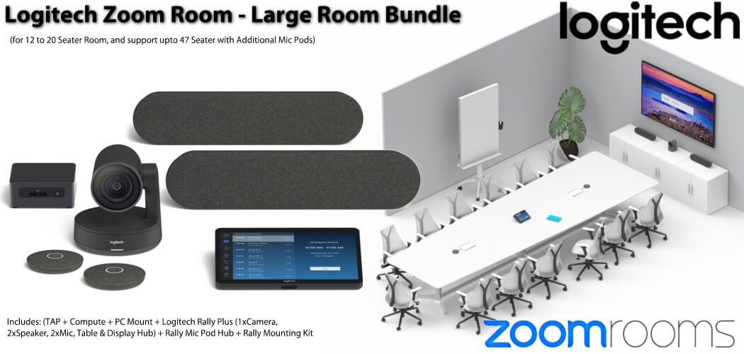 Logitech Zoom Large Room Bundle Dodoma
