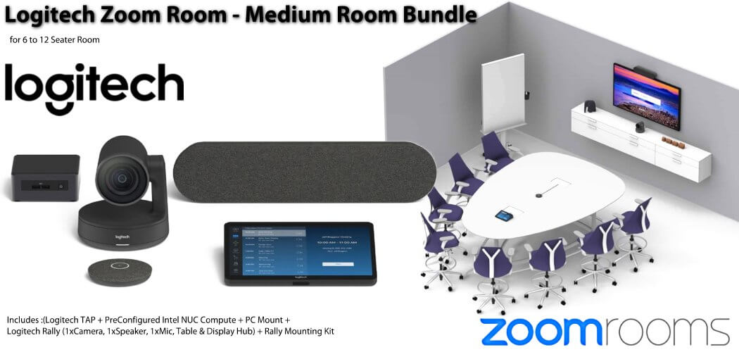 Logitech Zoom Medium Room Bundle Dodoma